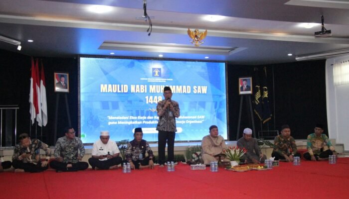 Peringati Maulid Nabi Muhammad SAW 1448 H, Kanwil Kemenkum Kalsel Dorong Keteladanan dalam Meningkatkan Kinerja