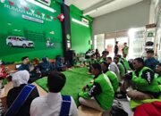 Dekat dengan Peserta, BPJS Ketenagakerjaan Banjarmasin Sapa Komunitas Gojek di Harpelnas 2026