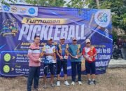 Prof Imam Yuwono/Prof Saharudin dari FKIP Juara Turnamen Pickeball Antar Dosen dan Tenaga Kependidikan ULM