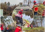 Arutmin Bersinergi bersama BPBD Kalsel dan ESDM Siaga Bencana Tangani Karhutla