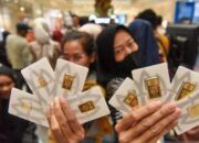 Harga Emas Antam Turun