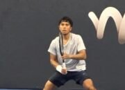 Rifqi Asal Banjarmasin Dikalahkan Petenis Muda Australia di Wuning Open China
