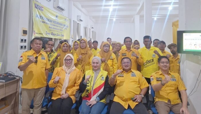 Golkar Banjarmasin Gelar Muslur Lima Kecamatan, Perkuat Struktur Organisasi hingga Tingkat Kelurahan
